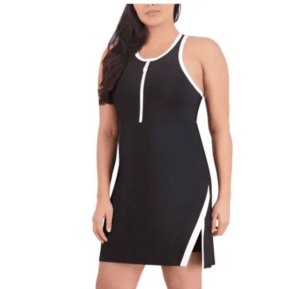 Sage Dress Womens Large Active Racerback Tennis Golf Pickleball Stretch - Picture 1 of 6
